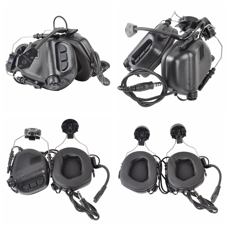 EARMOR M32H Mod3 тактическая гарнитура и M51 адаптер PTT набор наушников с шумоподавлением