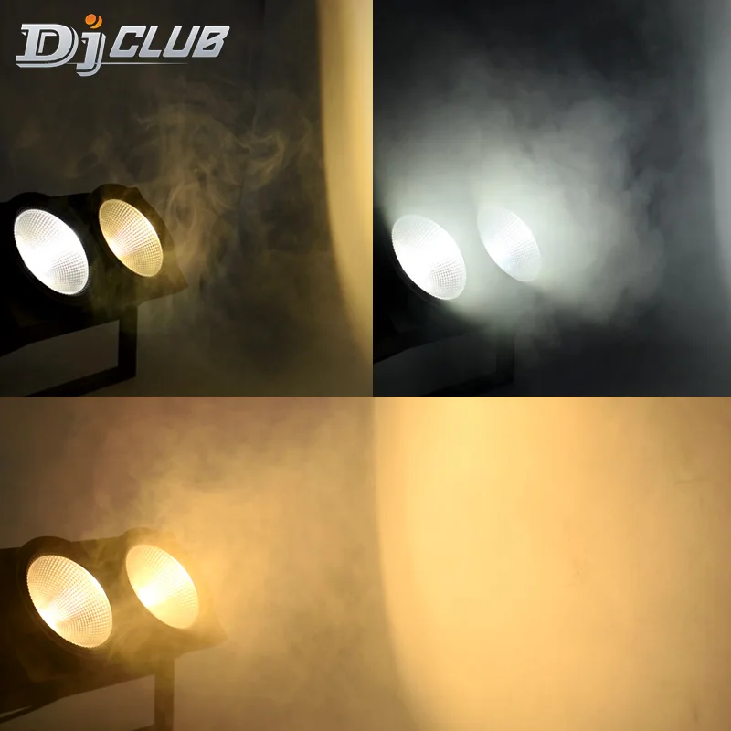 Led 2X100W Cob Dj Wash Par ОСВЕЩЕНИЕ супер яркое светодиодное сценическое освещение|Эффект