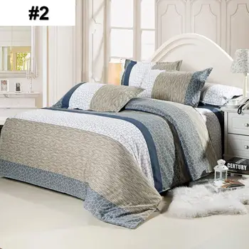 

4pcs Bedding Sets Quilt Cover Pillow Case Bed Sheet Home Hotel Gift New 2.0 M Cotton Polyester Luxury Bedding Cover Set