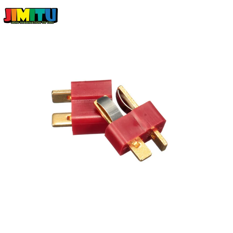JIMITU 20 шт./10 пар Т образных разъемов для RC LiPo батареи вертолета мужской и женский