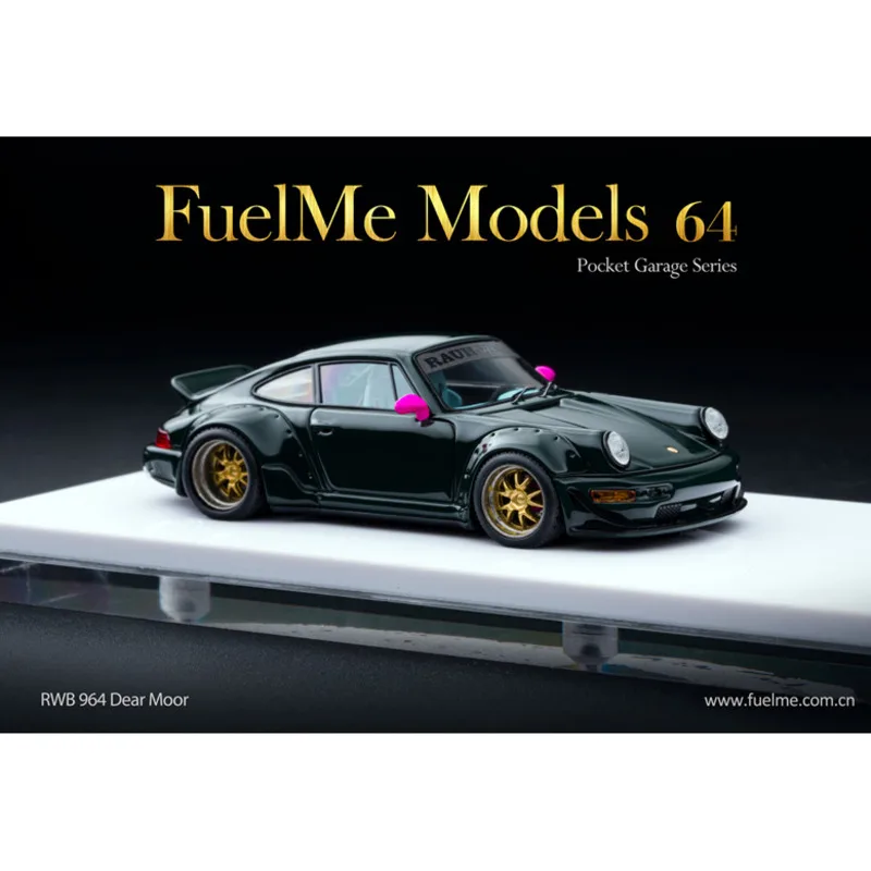FuelMe Ограниченная серия 1:64 Widebody 911 модифицированная модель автомобиля RWB 964 из