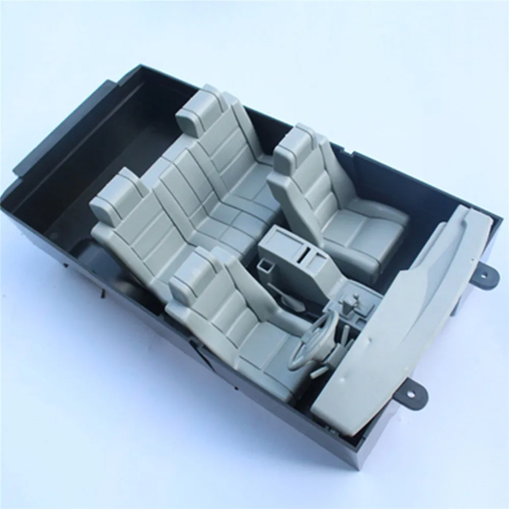 US $54.45 Unique Car Shell Interior Modification Parts Assembly For 110 Rc Crawler Toyota Land Cruiser Lc80 Model Truck