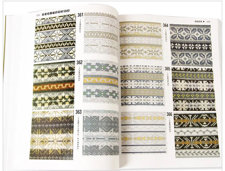 Knit Sweater Tutorial Book Sweater Knitting 1000 different Pattern Book / Hooked Need And knitting needle Skill Textbook