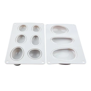 

Cobblestone Shaped Cake Mold 3D Pebbled Pastry Mold Silicone Baking Mold Bakeware Cake Decorating Tools Kitchen Mold Mould