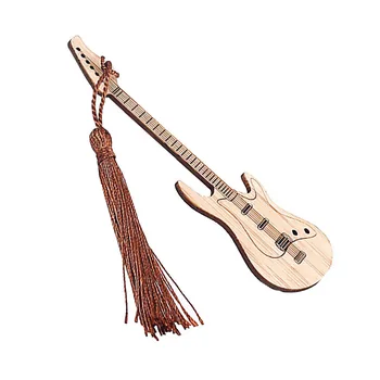

1 Pc Bookmark Prime Guitar Shape Creative Durable Decoration Book Mark Bookmark for Page