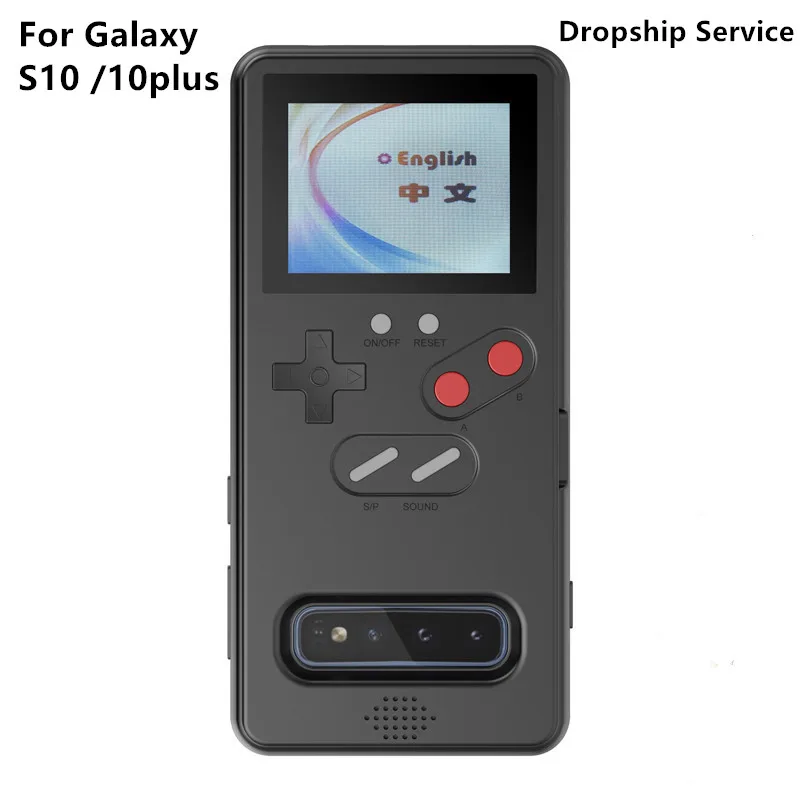 Soinmy полноцветный дисплей 36 стилей игровые Чехлы для samsung Galaxy S10 S10 plus, классические ретро Чехлы Gameboy для Galaxy S10