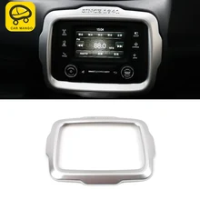 CarManGo for Jeep Renegade 2015 2016 2017 2018 2019 Car GPS Navigation Panel Cover Decoration Trim Sticker Interior Accessories