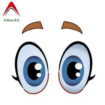

Aliauto Cartoon Eyes Car Sticker Fun Eyeballs Accessories Waterproof Decal PVC for Mini Cooper Kia Rio Passat B6 Lexus,15cm*12cm