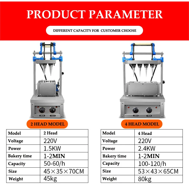 Машина для мороженого из нержавеющей стали, 4 головки, машина для крушения мороженого, конус для мороженого, яичный рулон, машина для конуса яиц