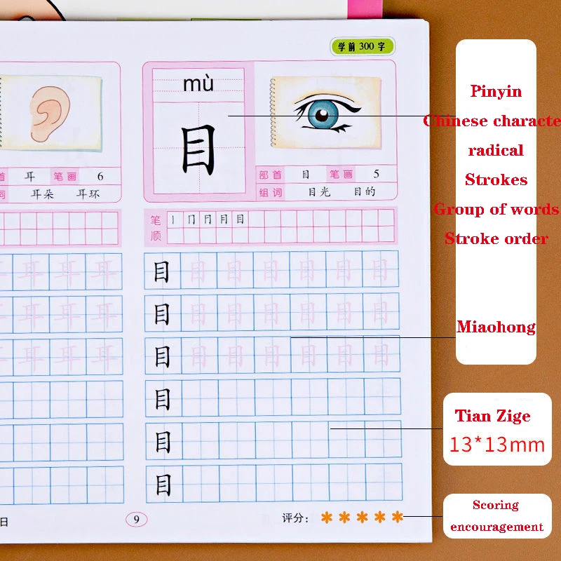 Рисунок 3 - 4 книги/набор штрихов инсульт заказ