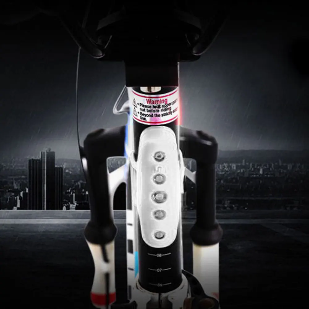 Задний фонарь USB Перезаряжаемый велосипедный задний светильник s IPX5 COB передний