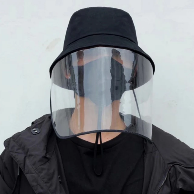 US $7.49  Anti-virus Cap Antivirus Transmission Particulate Respirator Hat Mask Anti-Spitting Splash Windproo