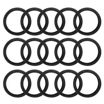 

Behogar 50pcs 20mm Replacement Silicone Rubber Seal Ring for Nespresso Machine Stainless Steel Refillable Coffee Capsules Pods