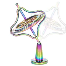 Fidget giroscopio giocattolo Kill Time metallo Spinner antigravità giocattolo colorato punta delle dita Spinner in lega di zinco decompressione giocattolo dito