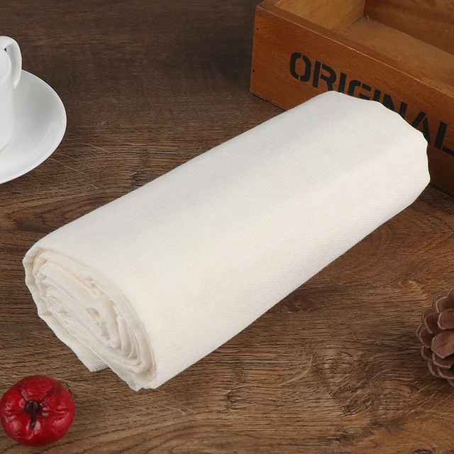 Cheese Cloth Fabric Premium Filter Butter Muslin Cloth for Butter Tofu Home  - AliExpress