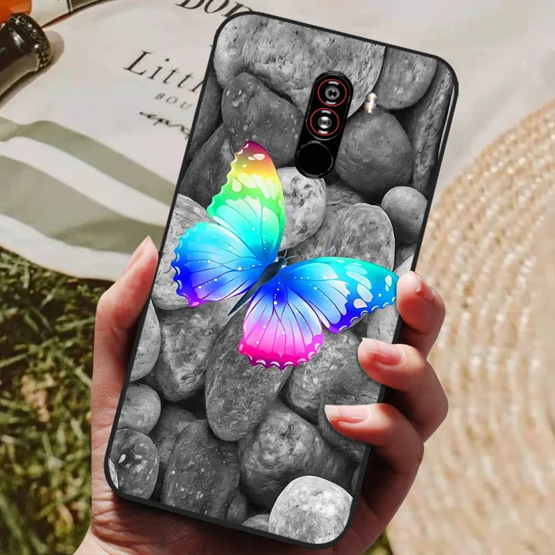 For xiaomi mi pocophone f1 Case Silicon Back Cover Phone Case for xiaomi poco F1 Cases Pocofone F1 6.18 inch Soft bumper coque