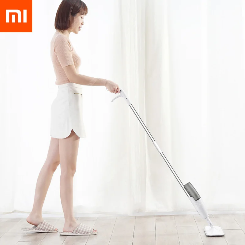 Xiaomi Mijia Smart Deerma швабра с функцией распыления воды 360 Вращающаяся салфетка для