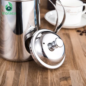 

650ml Stainless Steel Pour Over Coffee Pot with Handle 6mm Gooseneck Spout Manual Drip Coffee Maker Teapot Home Office for