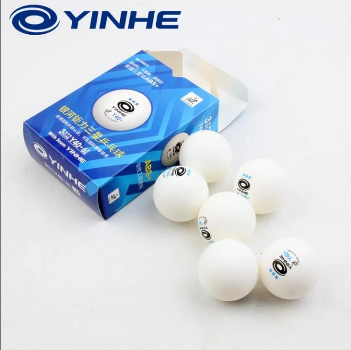ITTF Approved YINHE 3 Star Y40+ ABS PRO Seamed PP Ball Table Tennis