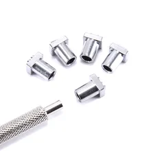 Escultura de Couro Logotipo Número Letras Do Alfabeto Selo Selo Artesanal DIY Durável Ferramenta MU8669(China)