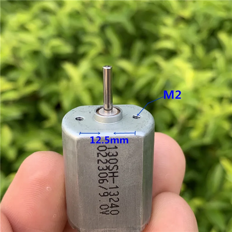 Мини 130 мотор 130SH 13240 DC 1 5 V 9V 3В 6V микро щетки драгоценного металла небольшой немой