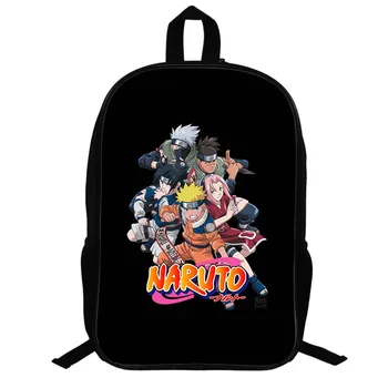 

NARUTO School Bags for Teenagers Backpack Kakashi Boys Girl Backpack Laptop Travel Backpack Rucksack 14.5 Inch Backpack Akatsuki