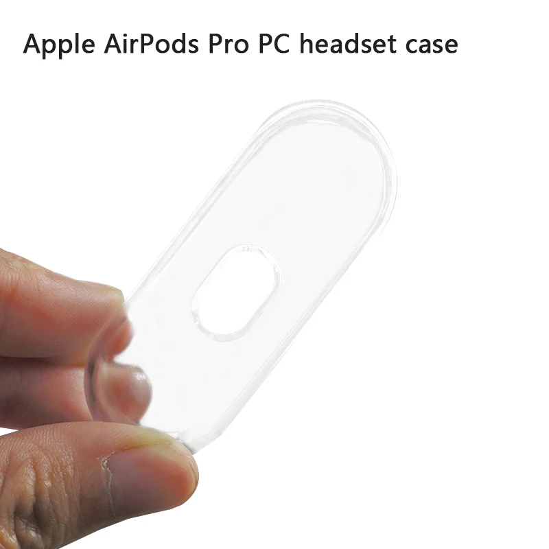Прозрачный чехол для Apple AirPods Pro защитный чехол TWS Bluetooth аксессуары для наушников PC жесткий прозрачный чехол для гарнитуры
