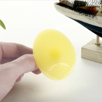

Comb Bath Wipe Baby Silicone Shampoo Brush Infant Massage Soft Head Hair Wash Brushes Cleaning Care Tool