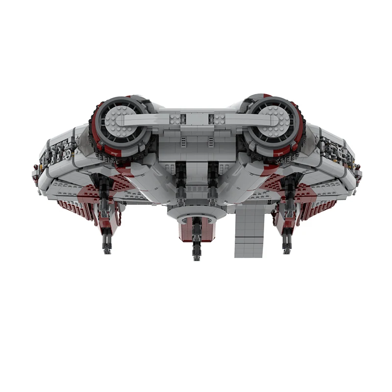 PROD 1005002767660960 MOC Space Transport Ship The Old Republic Ebon
Hawk-Knights Building Blocks Kit Wars Spaceship Airship Bricks Children
Toys Gift
