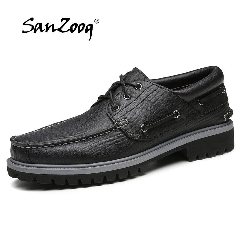 Мужская обувь из натуральной кожи Сезон весна осень Zapatos De Hombre Cuero Genuino Sapato Masculino