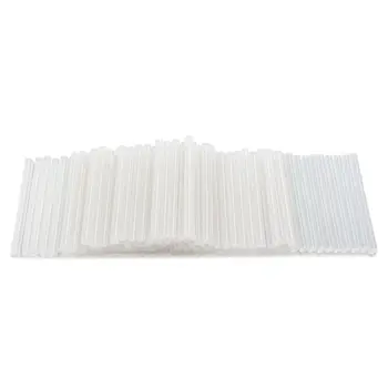

100 x 7mm Clear Hot Melt Glue Sticks Adhesive For Trigger Electic Pack Of 100