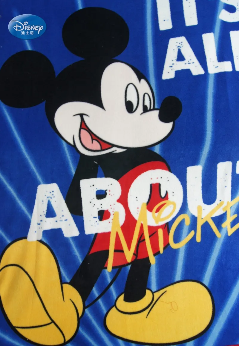 Disney dos Desenhos Capa de Dormir Sofá de Cama Animados Mickey Minnie Mouse Bonito Princesa Macio Velo Coral Cobertor Meninos Meninas Lance 130x150cm no 13 Cobertores e mantas