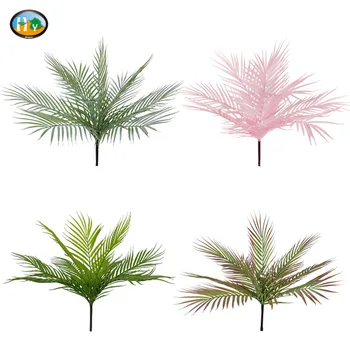 

Hui Rhyme Artificial Plants Soft Glue Powder Tail Leaf Bundle of kui ye Wedding Flower Plant Wall Decoration Green Leaf