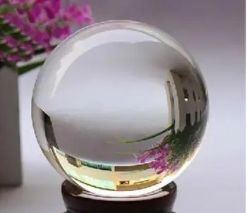 

80mm Asian Rare Quartz Clear Magic Crystal Healing Ball Sphere