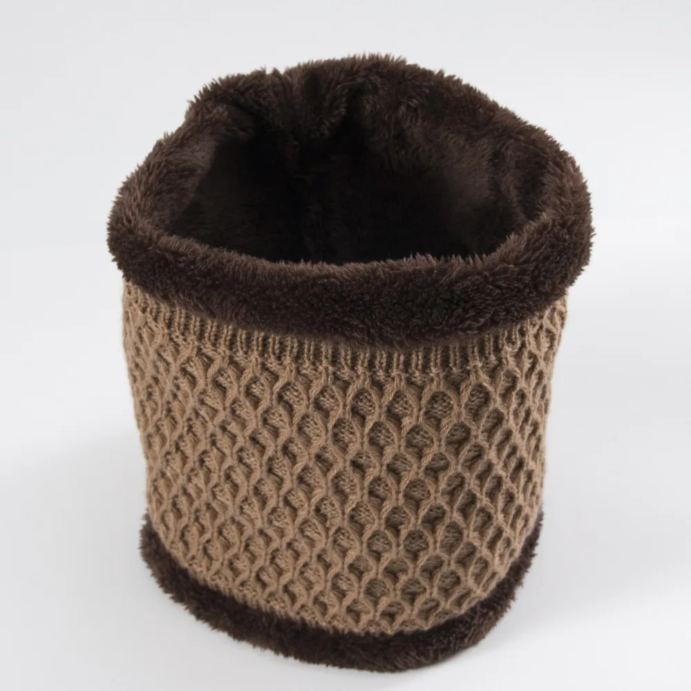 Зимние маленькие бриллианты плюс бархатная теплая вязаная шапка для женщин уличная трендовая шапочка унисекс ветрозащитная зимне наушники шапка шарф набор
