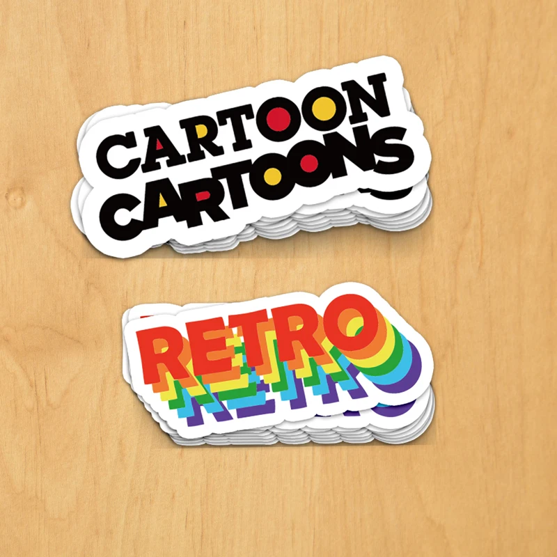 Custom vinyl decal die cut laptop kawaii cute cartoon packaging decorative sticker label sheet Cut Sticker | Дом и сад