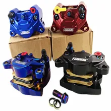 Мотоцикл об/мин Тормозной Суппорт тормозной насос 84 мм Монтажный 2 поршня для Yamaha Honda Suzuki Kawasaki KTM скутер Rsz Jog Force