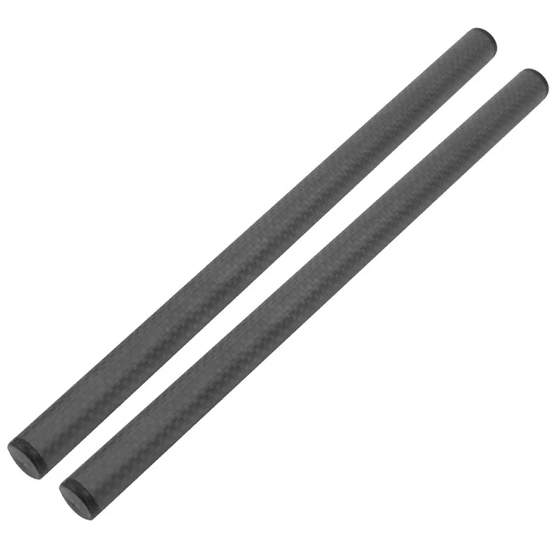 

New 30cm Follow Focus Rig Cage Rod Rail System Carbon Fiber Tube Rod for Camera Camcorder Photo Studio Accessories
