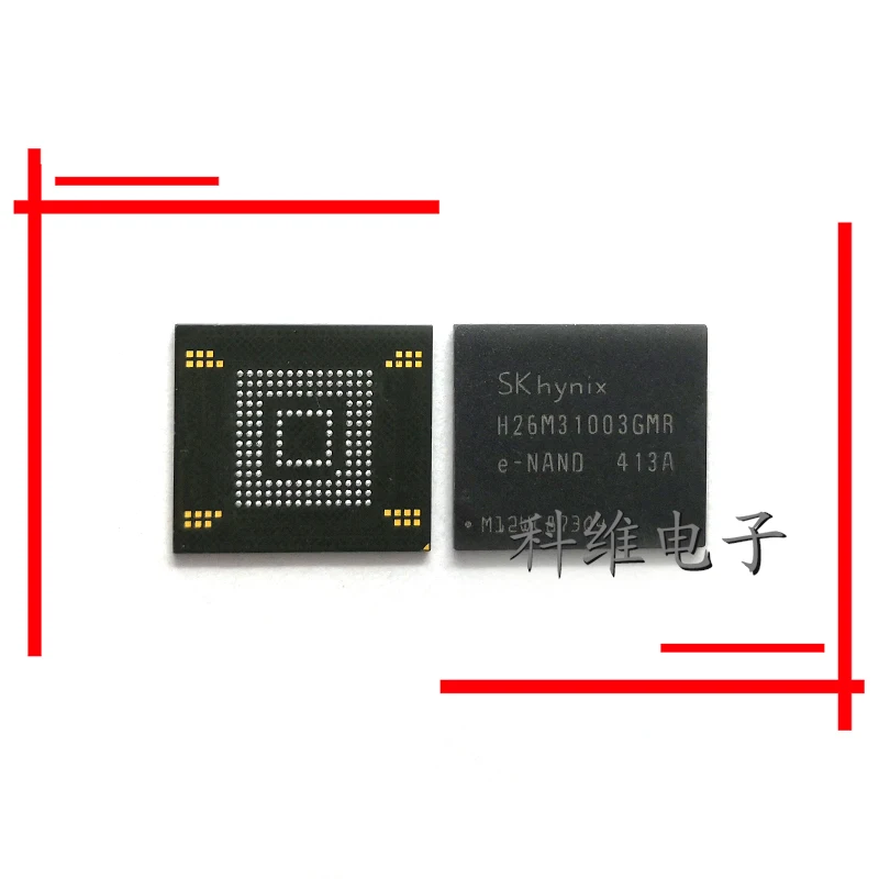 USB накопитель H26M31003 g mr 153 Ball EMMC 4G|Интегральные схемы| |