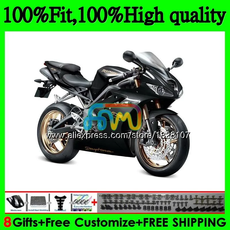 No. 1 OEM литья под давлением для Triumph Daytona 675 09, 10, 11, 12, 82BS. 45 Daytona-675 Daytona675 2009 2010 2011 2012 Gloss Полный обтекатели - Цвет: No. 1