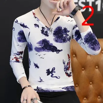 

Short-sleeved t-shirt Korean version of the lapel men's compassionate trend half sleeve