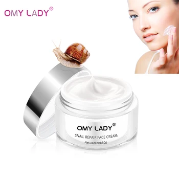 

OMY LADY Snail Cream Moisturize Rehydration Whitening Face Cream Sooth & Tighten Skin Anti-aging Repairing Face Cream TSLM1