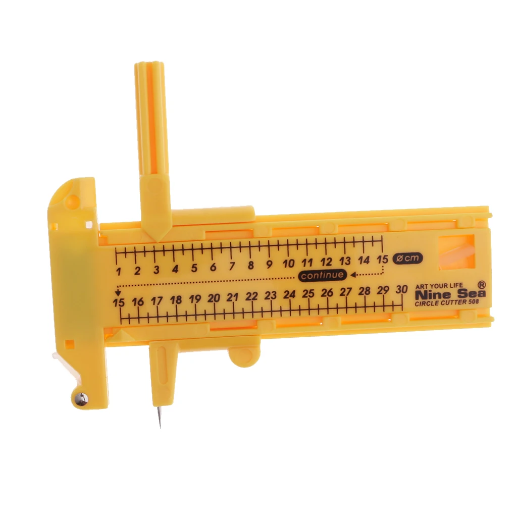 

Adjustable Compass Circle Cutter Dia 1cm 30cm for Rubber Paper Leather