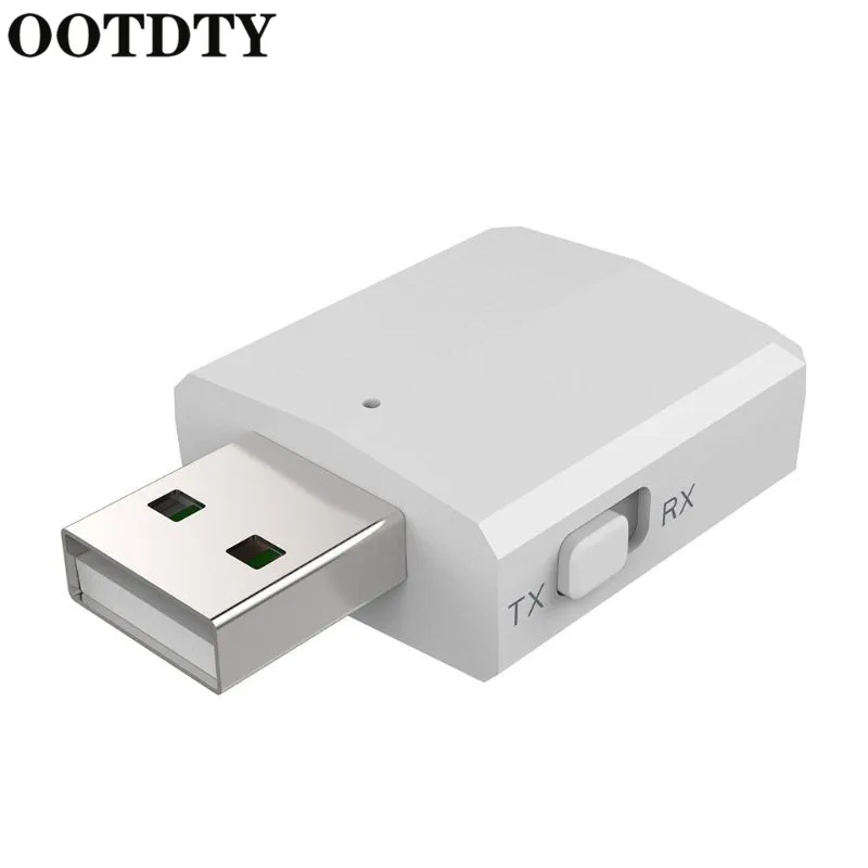 USB Bluetooth 5,0 передатчик для телевизора 3,5 мм Мини Автомобильный Bluetooth aux-приемник стерео музыка с меняющимся переключателем беспроводной адаптер