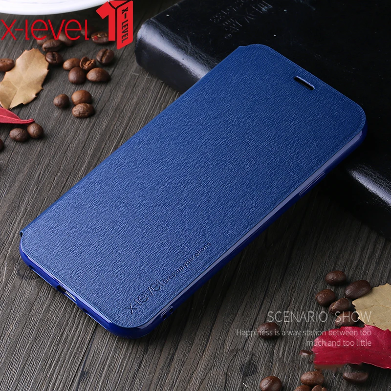 Кожаный чехол X Level для iPhone 11 Pro Max Роскошный задней панели телефона iPhone11