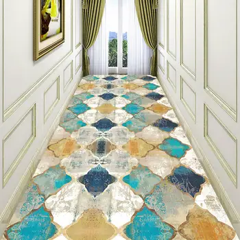 

0.8mx1m/0.9mx1m/1mx1m/1.2mx1m Geometric Moroccan Ethnic Style Doormats Carpet