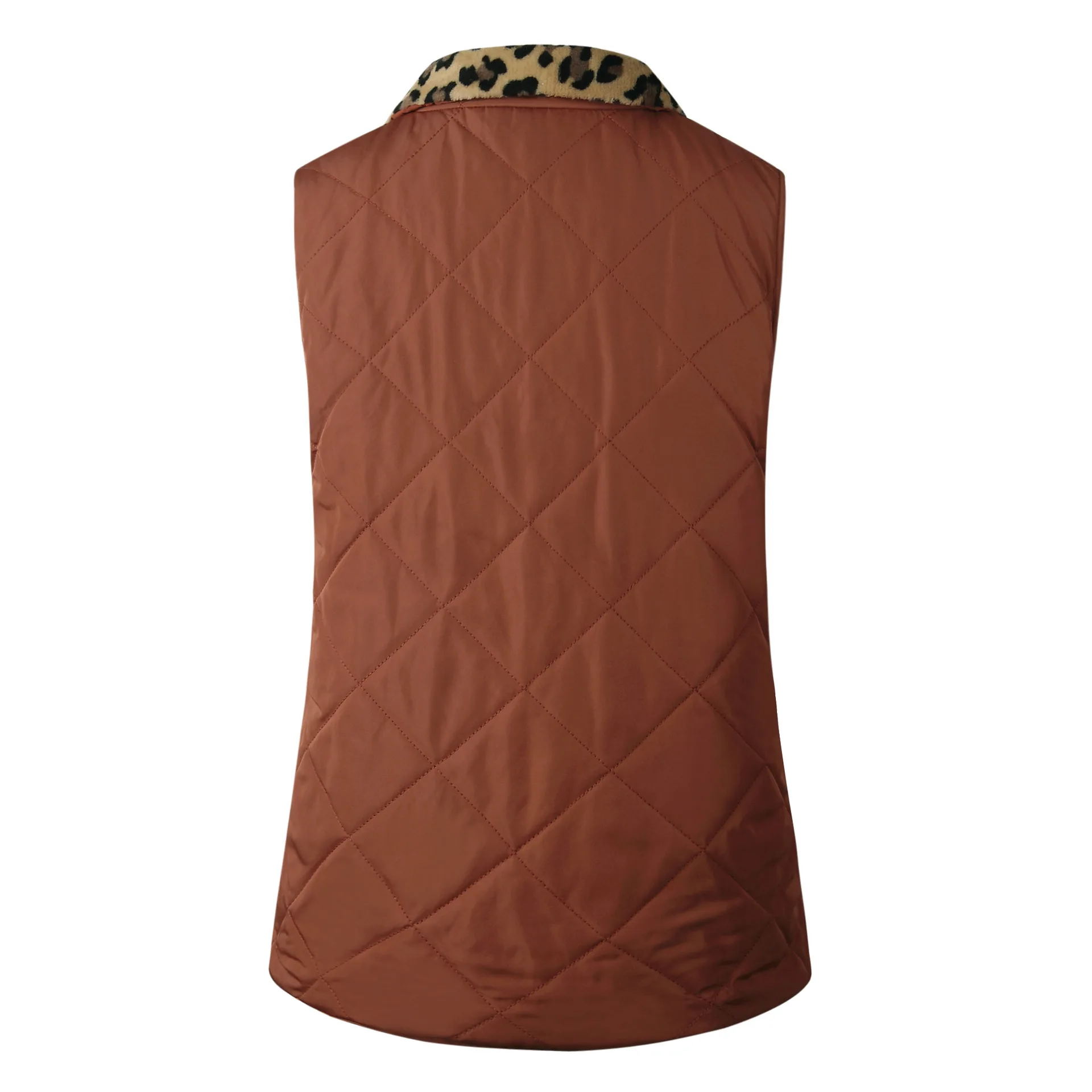 Brand New Velvet Autumn Coats Womens Vests Winter Outerwear Zipper 2 Face Wearing Pocket Thick Jackets Women Top Vest