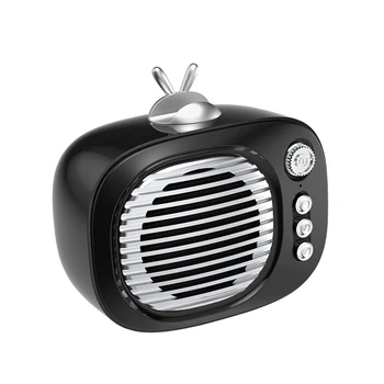 

Wireless Bluetooth Speaker Card Retro TV Stand Bluetooth Speaker Portable Retro TV Bluetooth Speaker