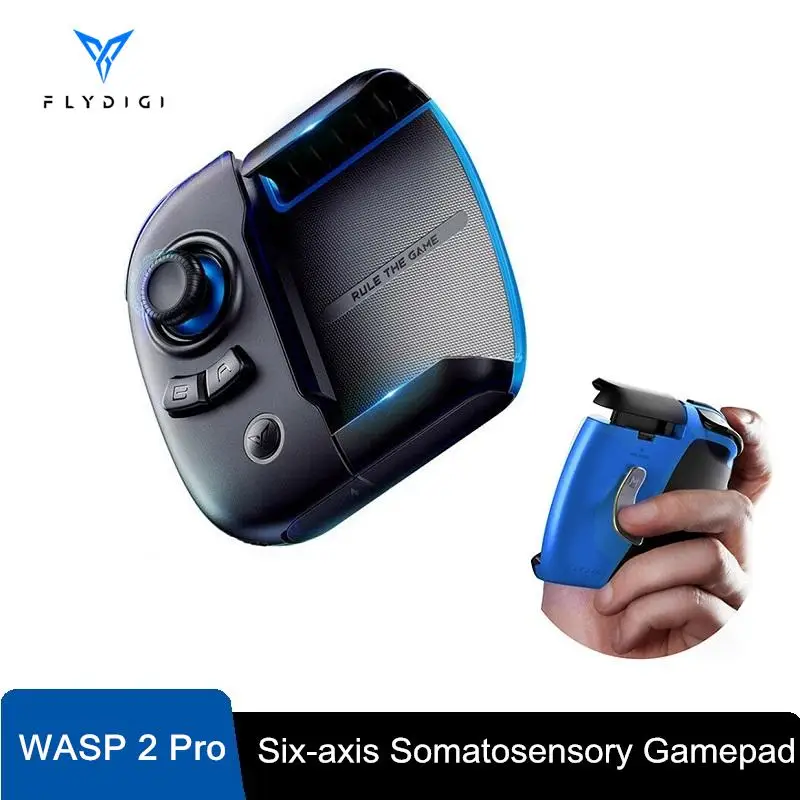 Геймпад Flydigi WASP 2 Pro с Bluetooth 6-осевой соматосенсорный геймпад для iOS Android pubg COD |