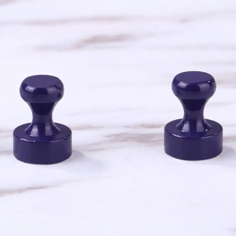  4pcs D12x16 Strong Suction Fridge Magnets Permanent Neodymium Magnetic Pushpins Office Map Thumbtac - 4000425798457